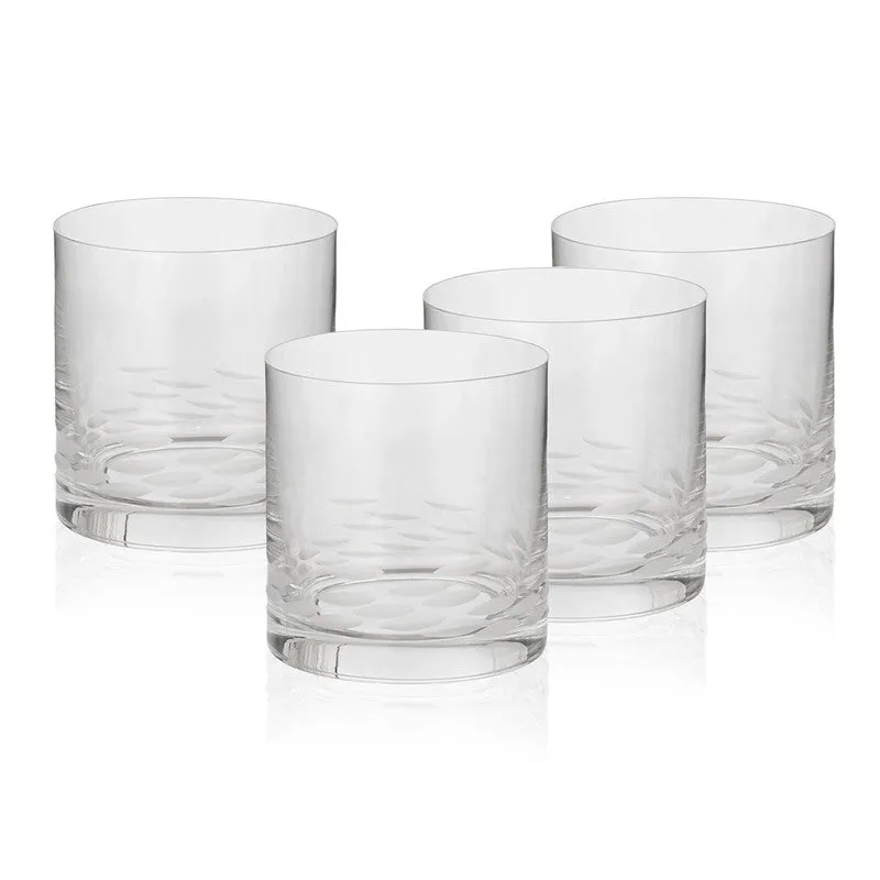 Cutwork Enigma Whiskey Glasses (270 mL Each) - Set Of Two media 7