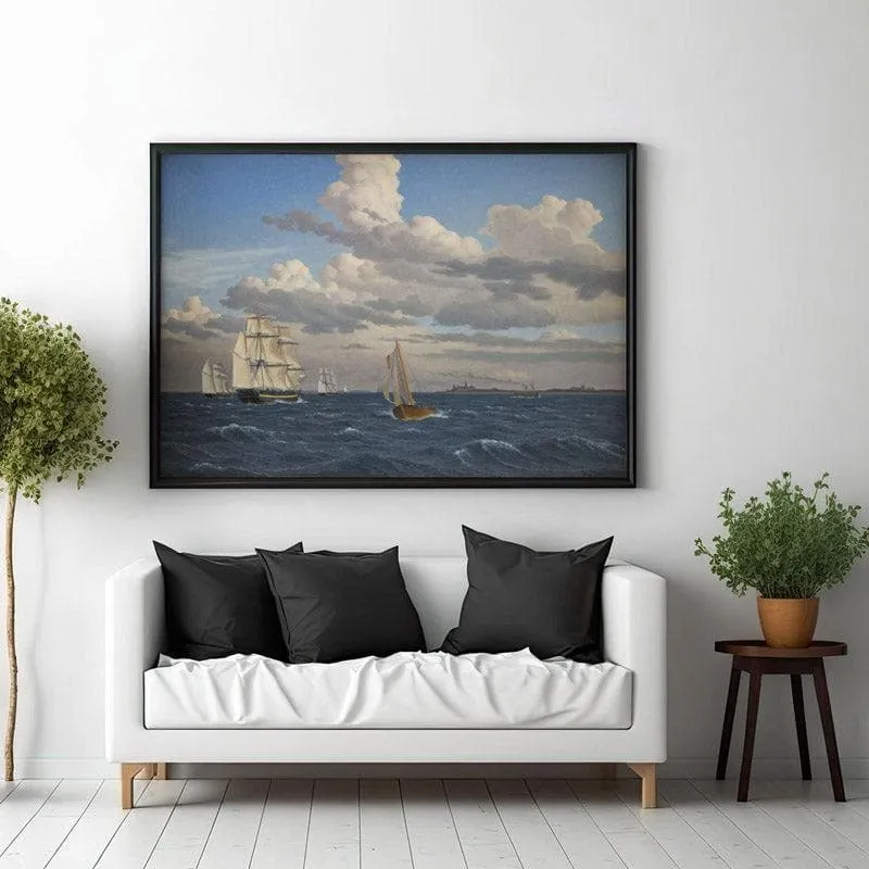 Kronborg Canvas Wall Painting - Black Frame media 3