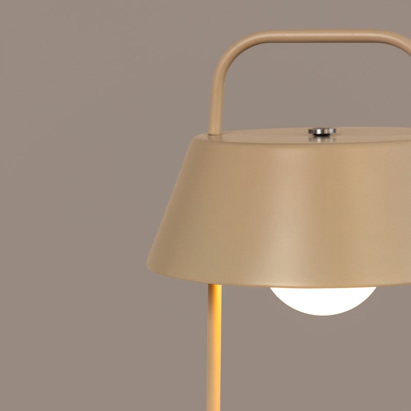 Fig Living Porto Metal Table Lamp - Beige media 4