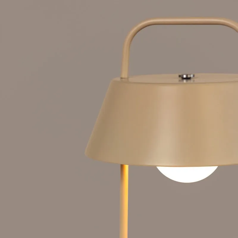 Fig Living Porto Metal Table Lamp - Beige media 4