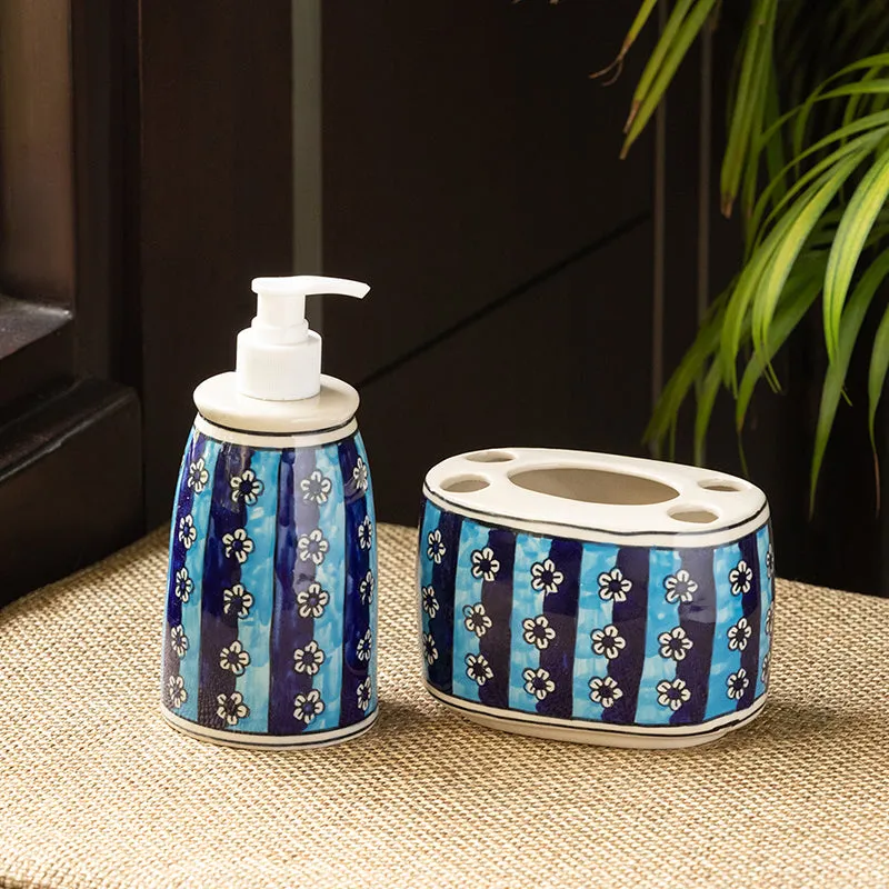 Trishna Ceramic Bathroom Set - Two Piece Set media 1