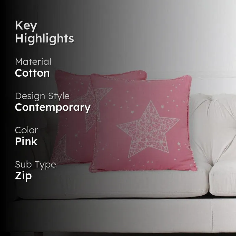 Swayam Starry Hug Cushion Cover - Set Of Two media 2