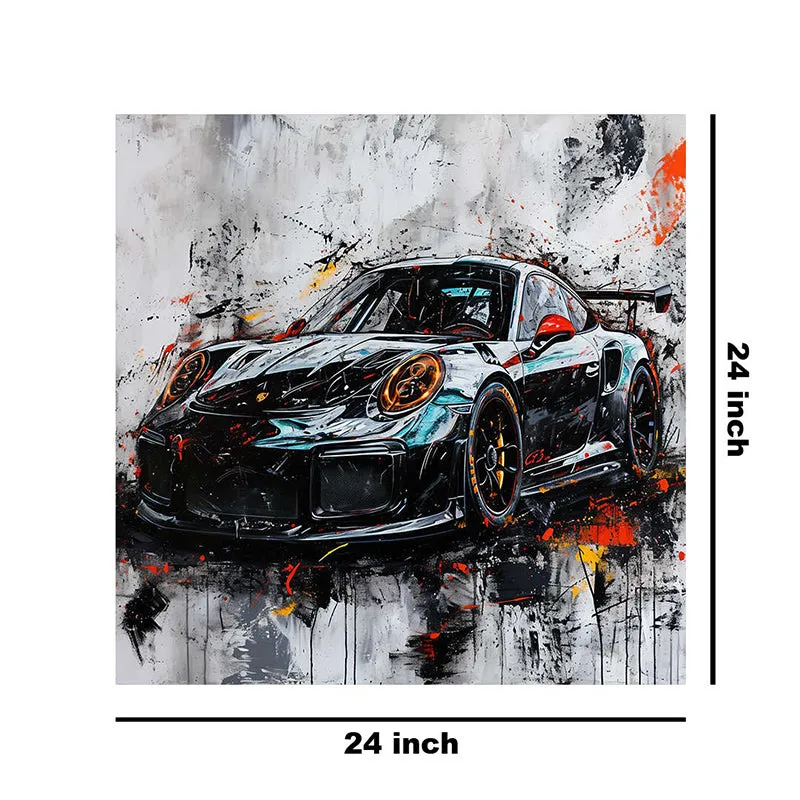 Sports Car Wall Painting media 9