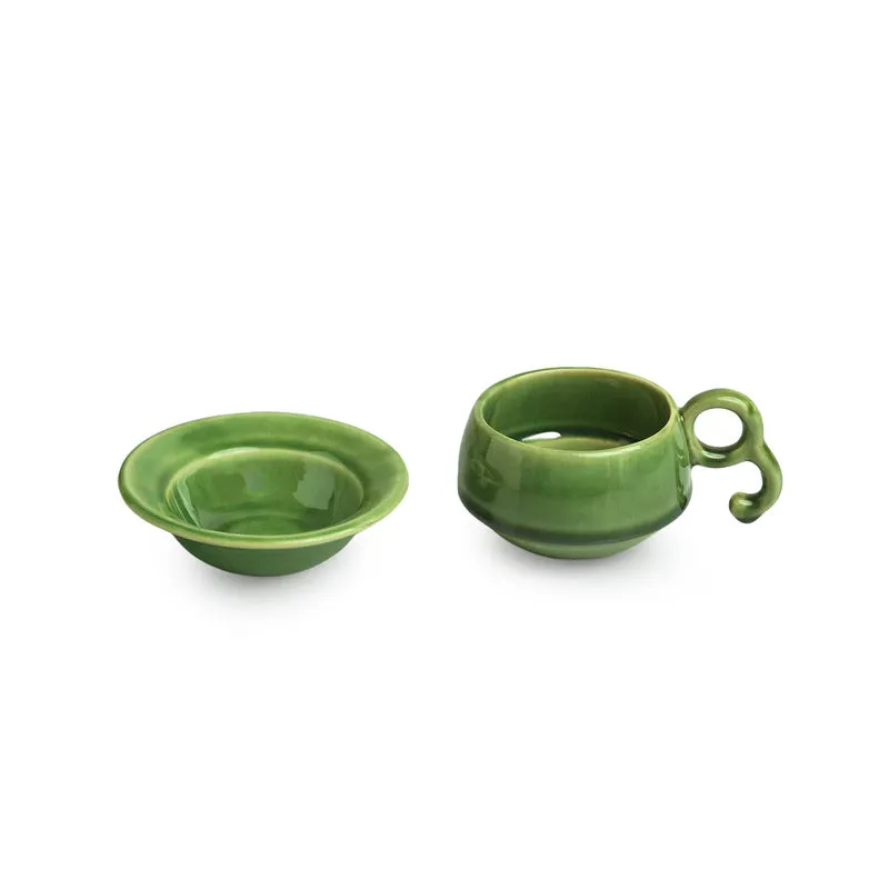 Eita Ceramic Tea Cup (120 mL Each) - Set of Six media 4