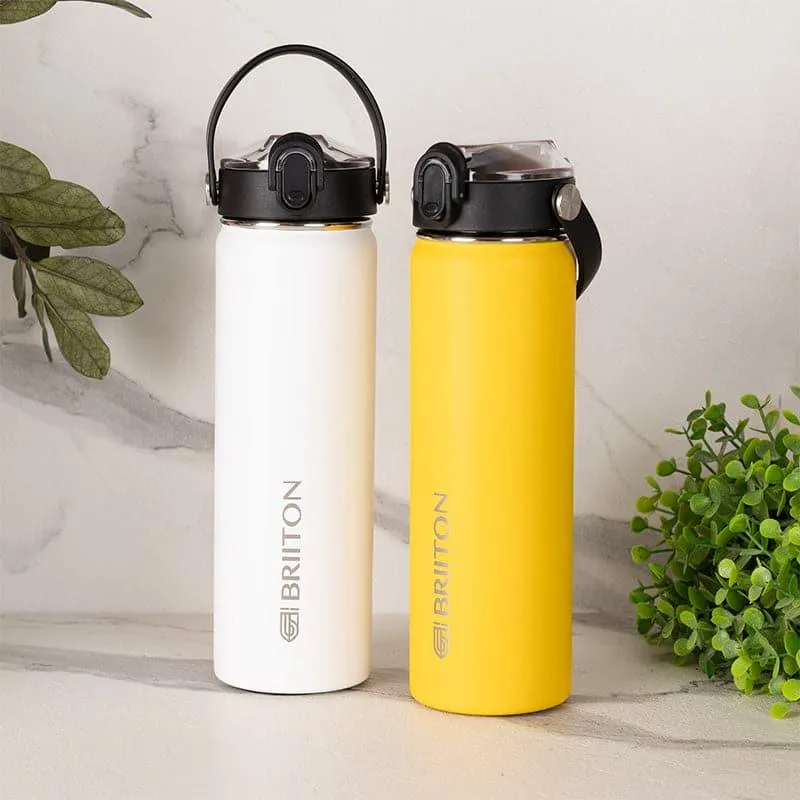 Fizz Fantasia Bottle (White & Yellow, 750 mL Each) - Set Of Two media 1