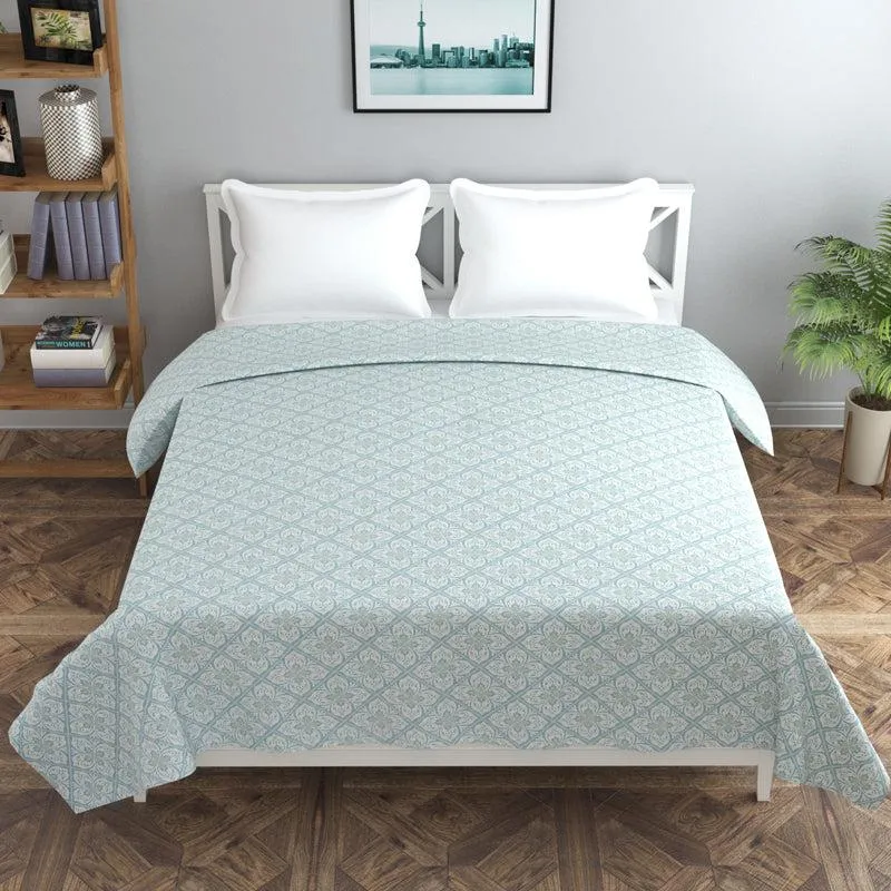 Gentle Facets Cotton Duvet Cover - 210 TC media 4