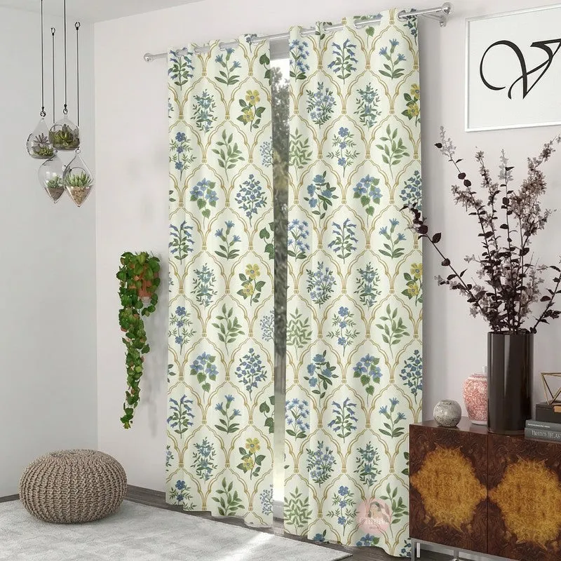Petal Breeze Bliss Curtains - Set of Two media 4