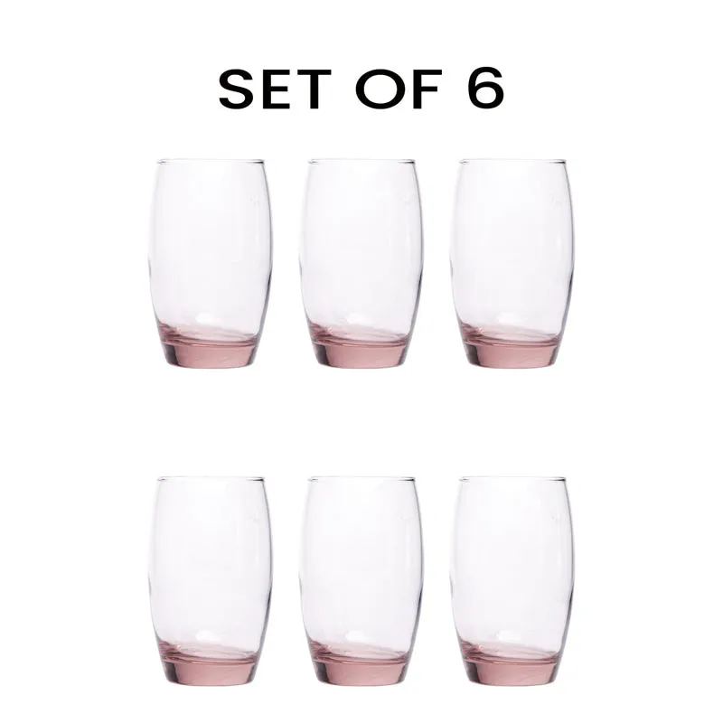 Luminarc Salto Glass (350 mL/Pink) - Set Of Six media 4