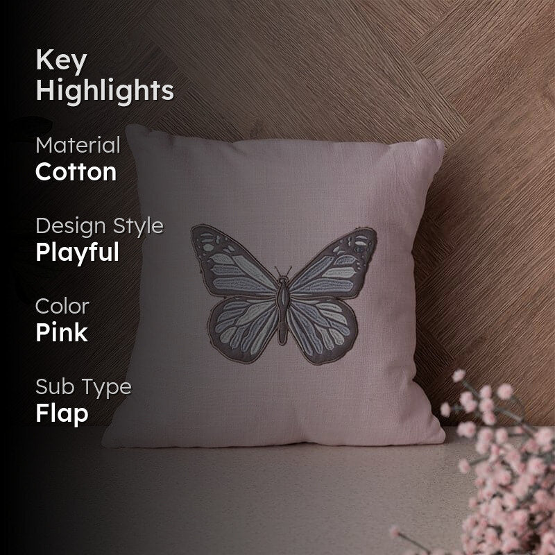 Flutter Whimsy Cushion Cover media 2