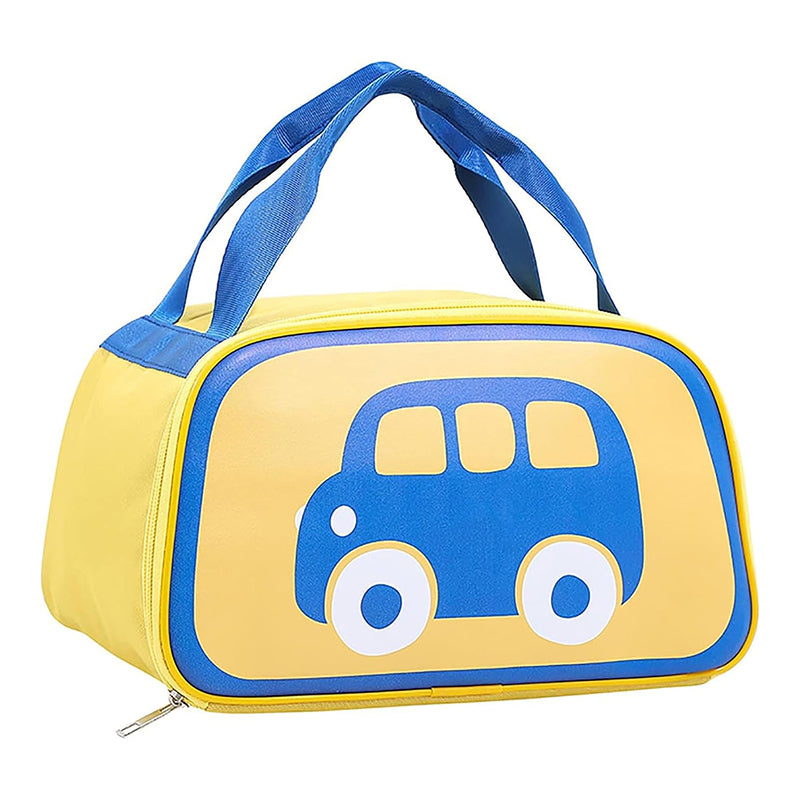 Bus Time Polyester Lunch Bag - Yellow media 3