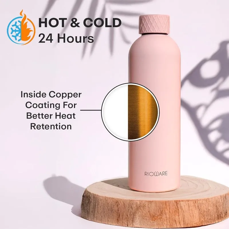 Rioware HydraLoop Water Bottle (Pink) - 750 mL media 6
