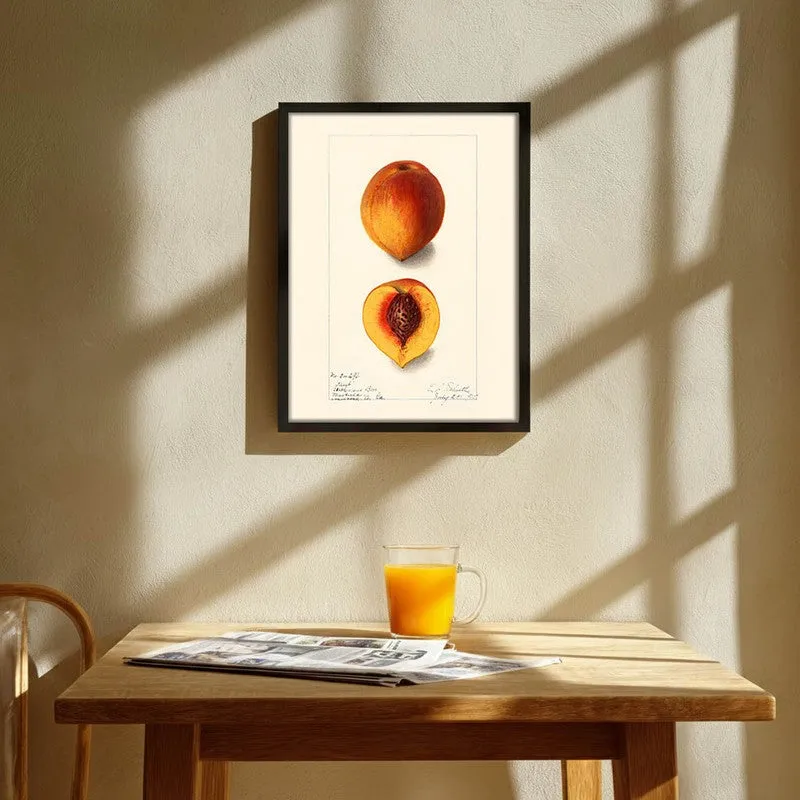 FruitAura Archival Canvas Wall Art - Black media 1