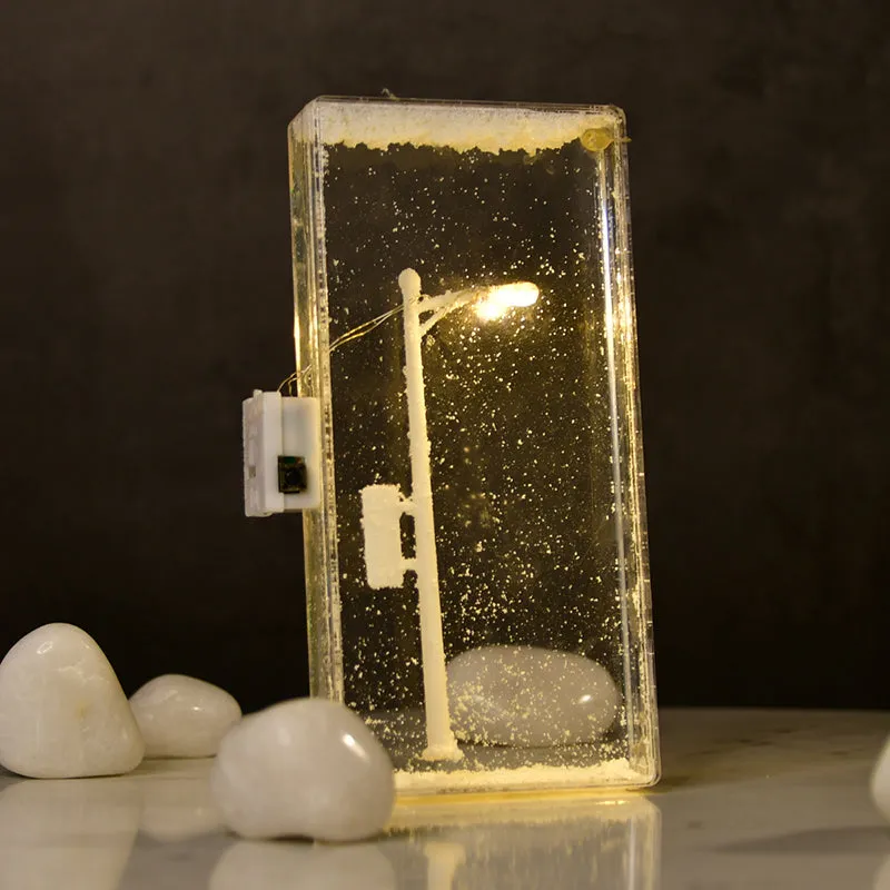 Snowy Nights Resin Showpiece media 4
