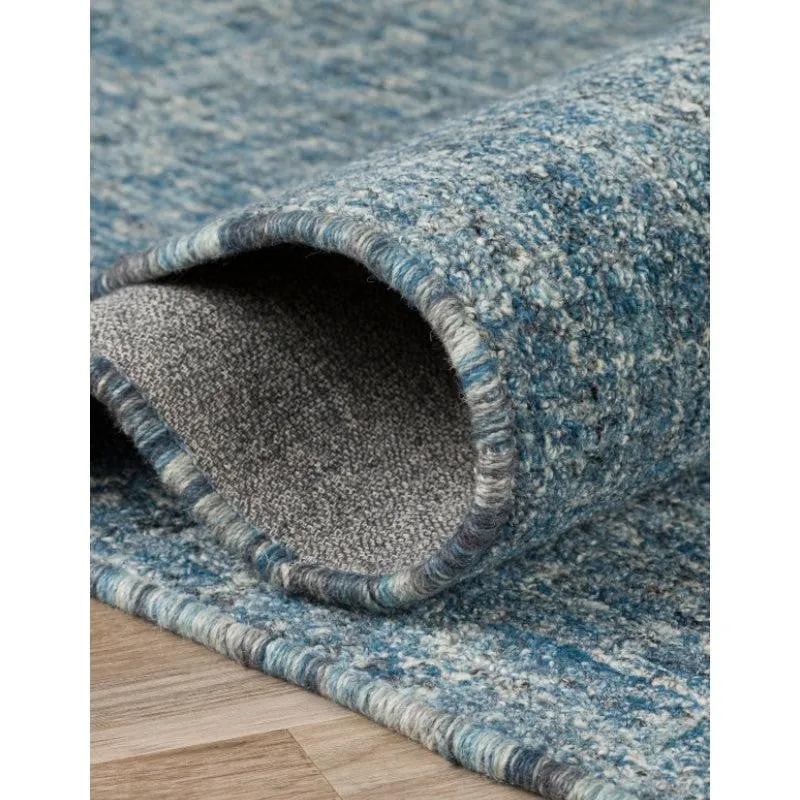 Osman Hand Tufted Wool Rug - Blue media 5