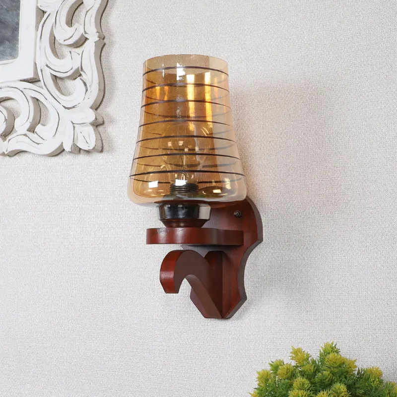 Ella Wooden Wall Lamp media 3