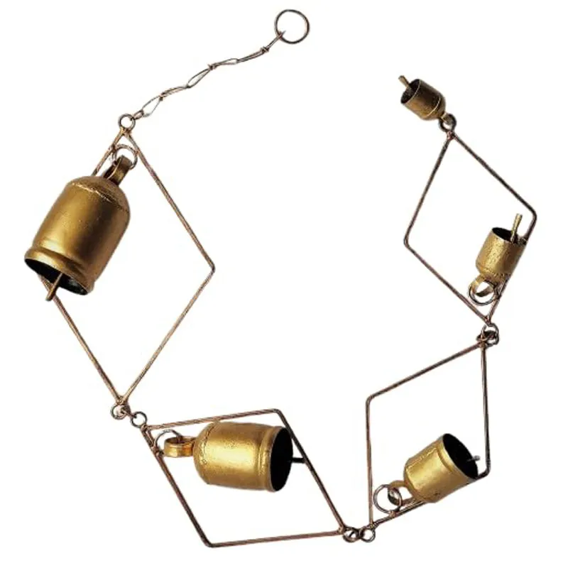 Metal Diamond Bell Windchime media 7