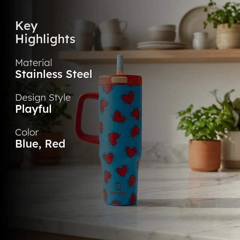 Cupid Vibes Stainless Steel Tumbler - 1200 ML media 2