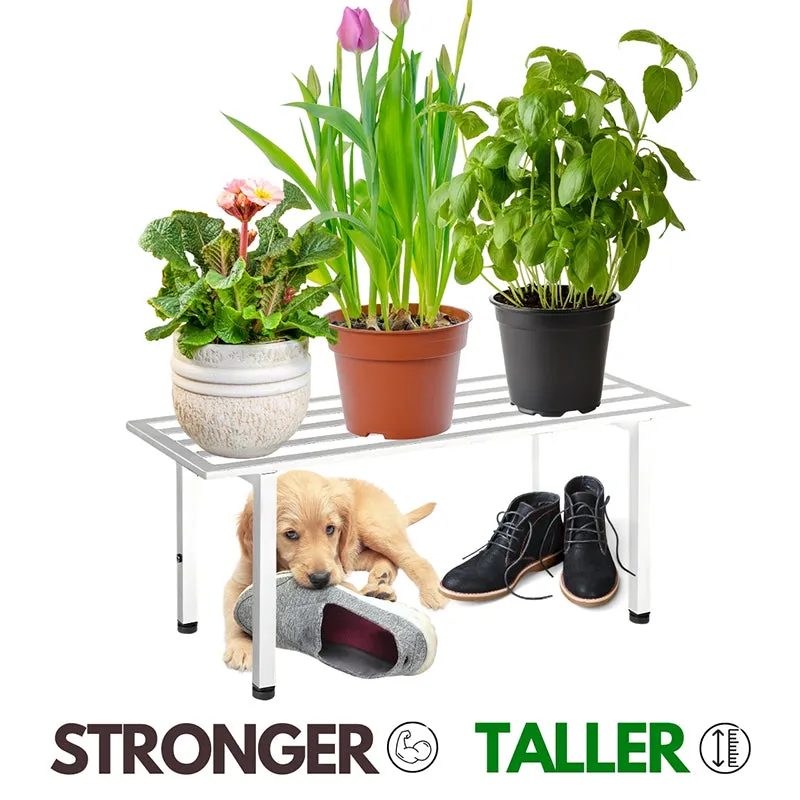Planar Metal Planter (White) - Set Of Four media 8