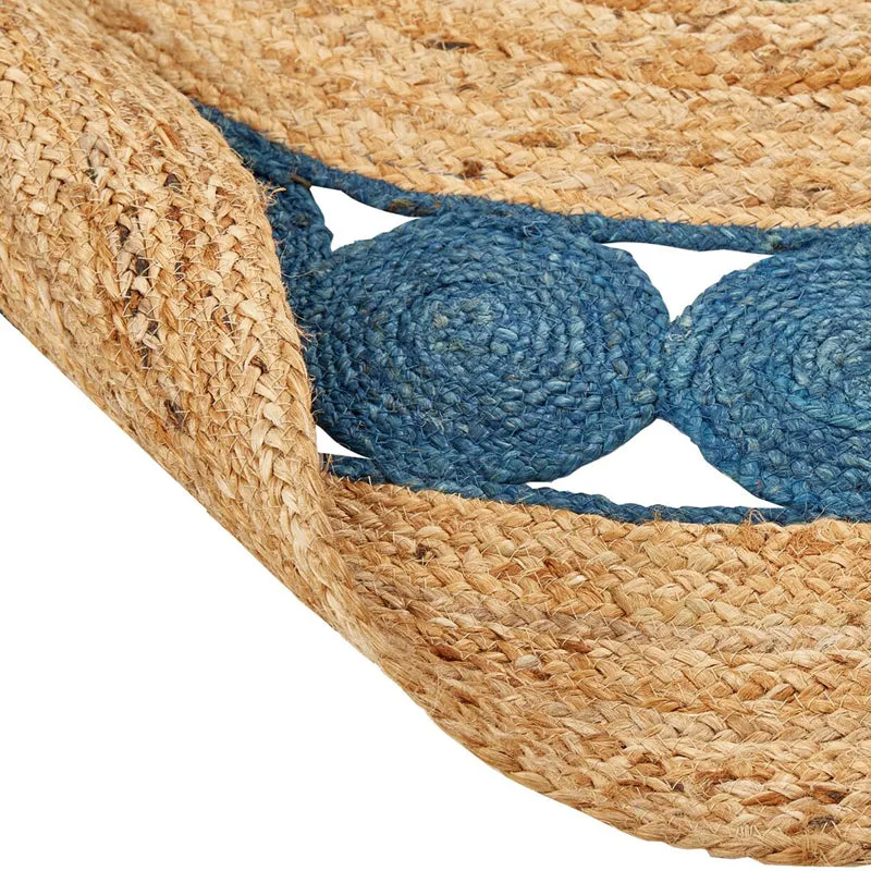 Knot Loop Braided Jute Area Rug media 5