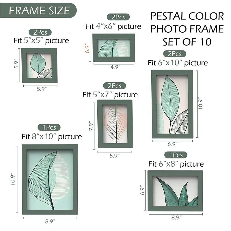 Momencia Photo Frame (Green) - Set Of Ten media 9