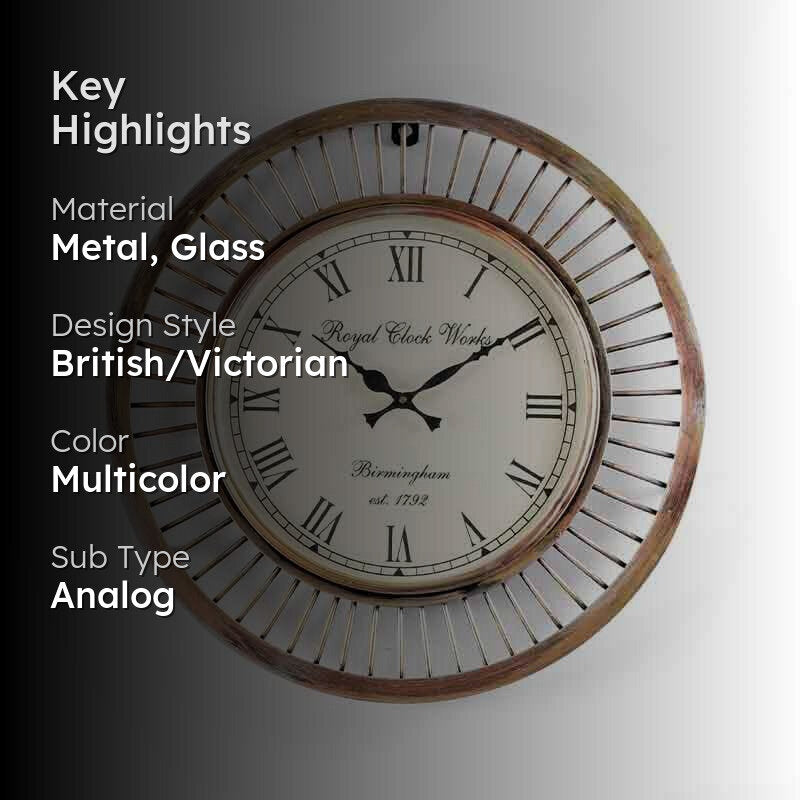 Aureate Wall Clock media 2