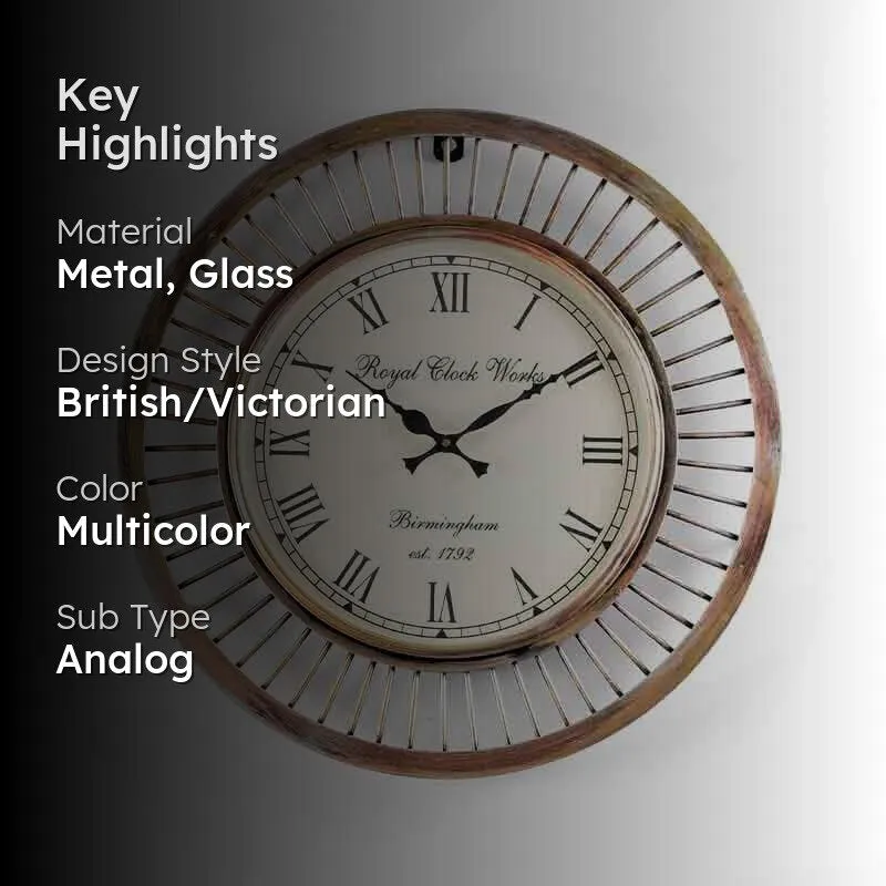 Aureate Wall Clock media 2