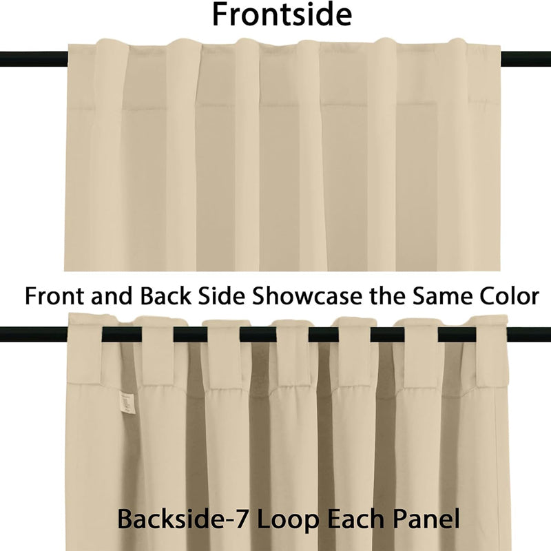 Serein Pleated Curtain Valance (Beige) - Set Of Two media 4