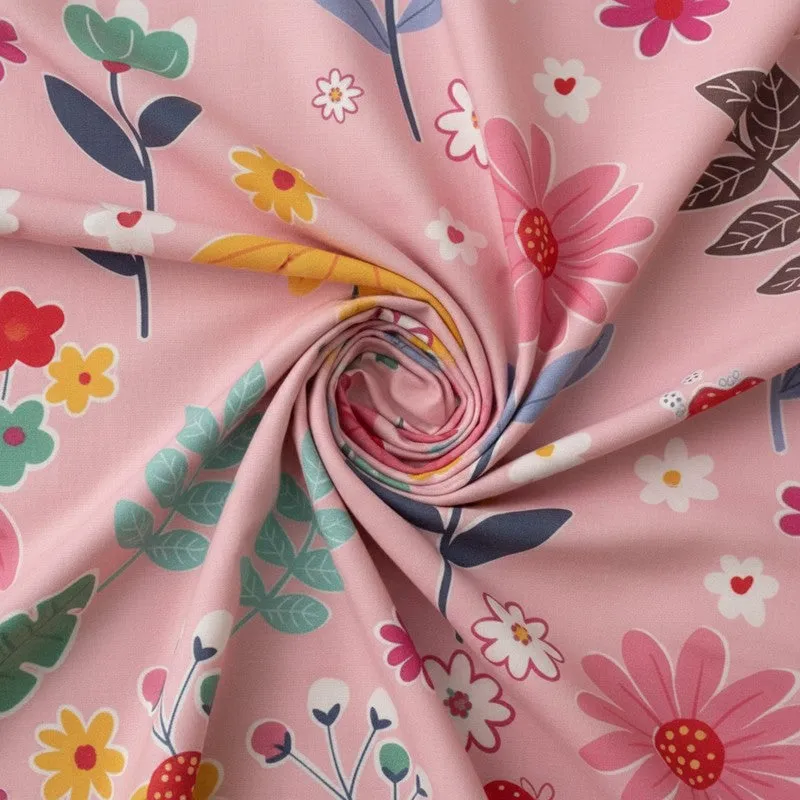 Flower Tales Microfiber Bedsheet - 125 GSM media 5