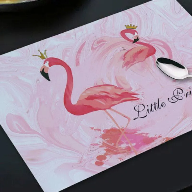 Flamingo Love Placemat - Set Of Six media 3