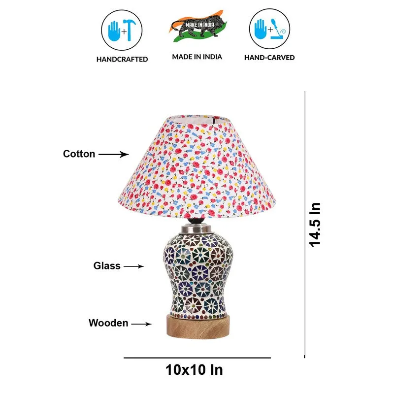 Astrona Fleura Arbor Wooden Table Lamp - Multicolor media 9