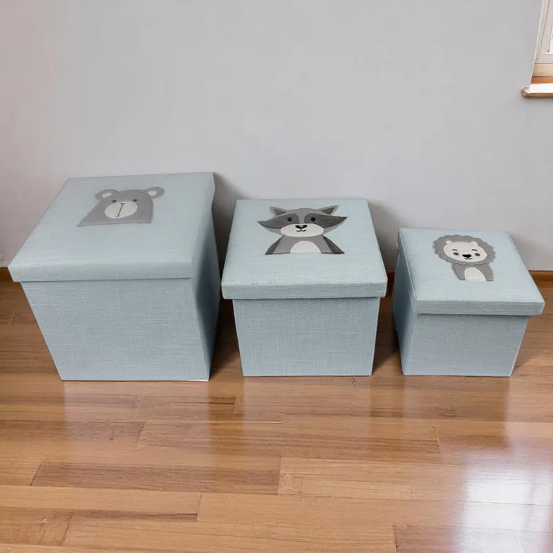 Racoon Roam Organiser (Jungle Collection) - Set Of Three media 1