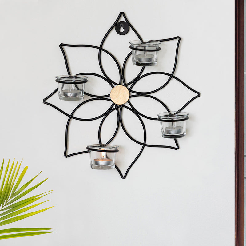 Floretta Wall Tealight Candle Holder