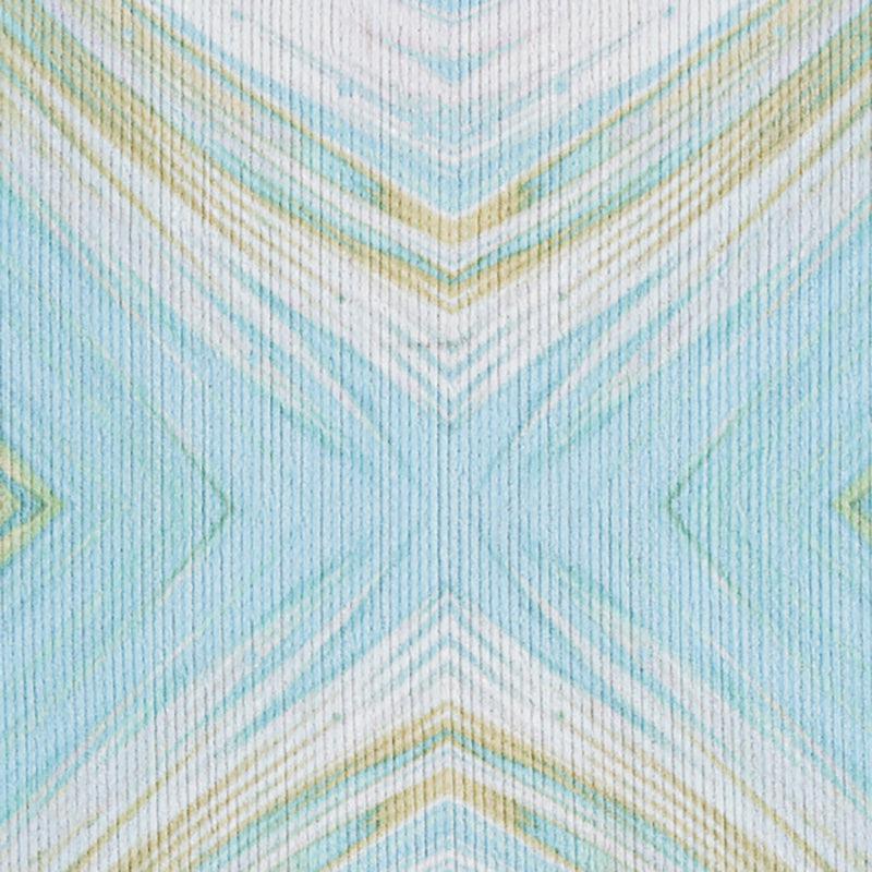 Durin Abstract Polyester Anti-Skid Carpet - Sky Blue media 5