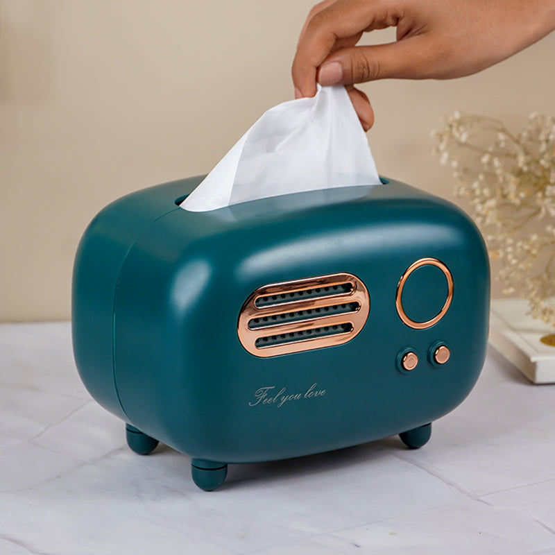 Retro Blues Tissue Box media 6