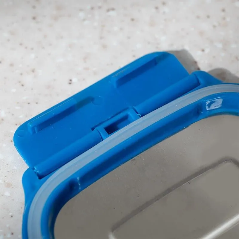 Arenda Microwave Safe Lunch Box (Dark Blue) - 150 mL media 7