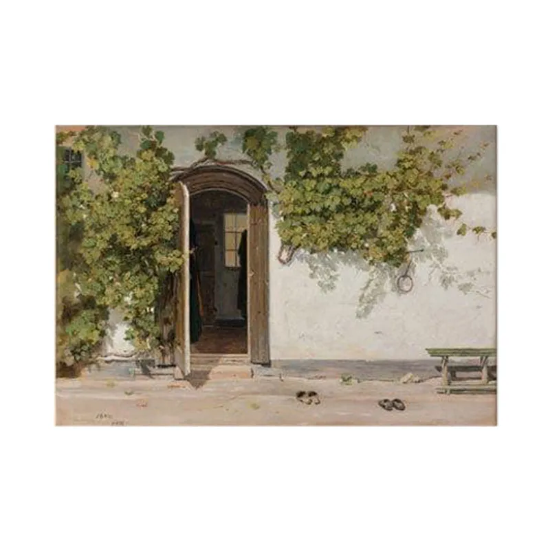 The Entrance Canvas Wall Painting - Gallery Wrap media 6