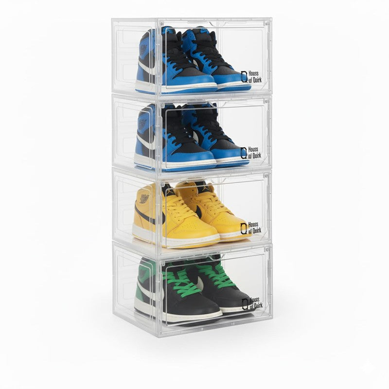 Pair Keep Shoe Rack (White) - Set Of Four media 4