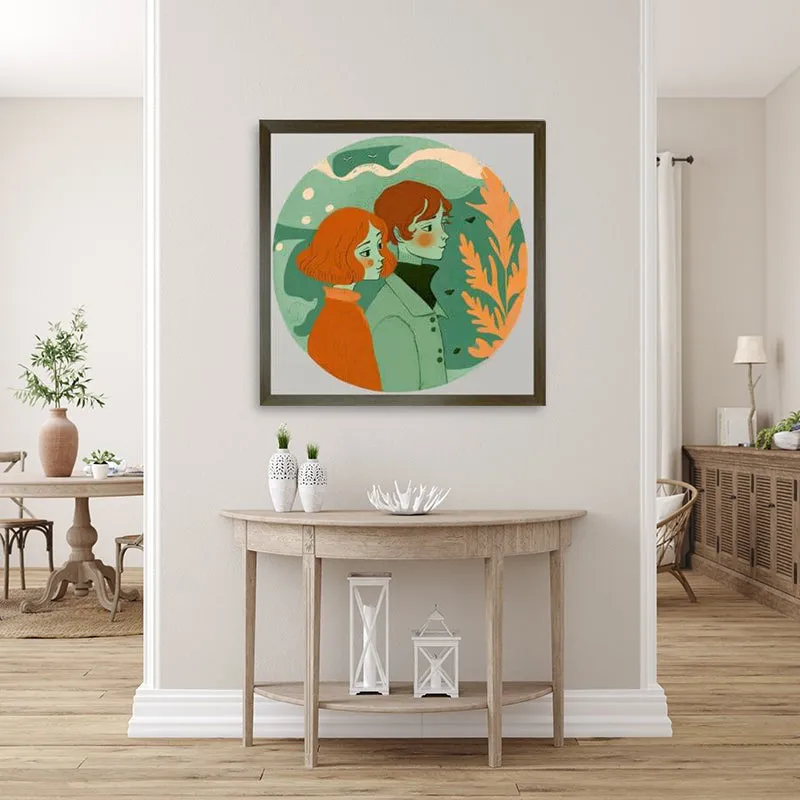 Couple Chroma Canvas Wall Art media 5