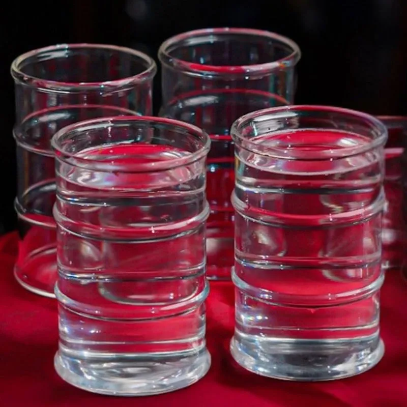 Rustic Amber Drinking Glasses (330 mL) - Set Of Four media 1