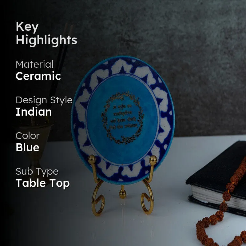 Ganesha Handcrafted Ceramic Showpiece media 2