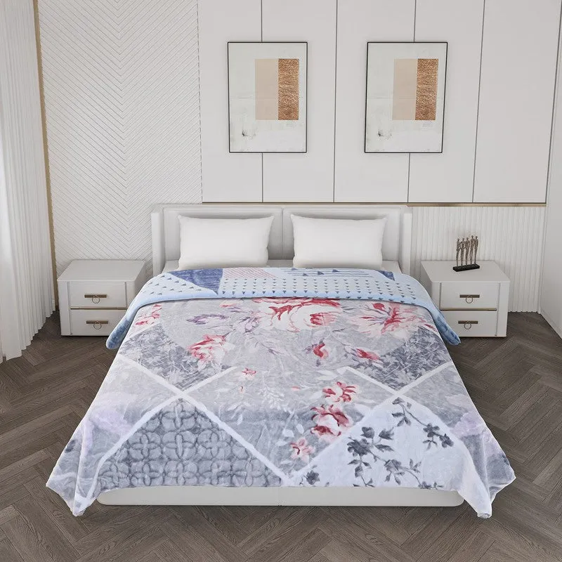 Monte Carlo Serene Blossom Blanket - 550 GSM media 4