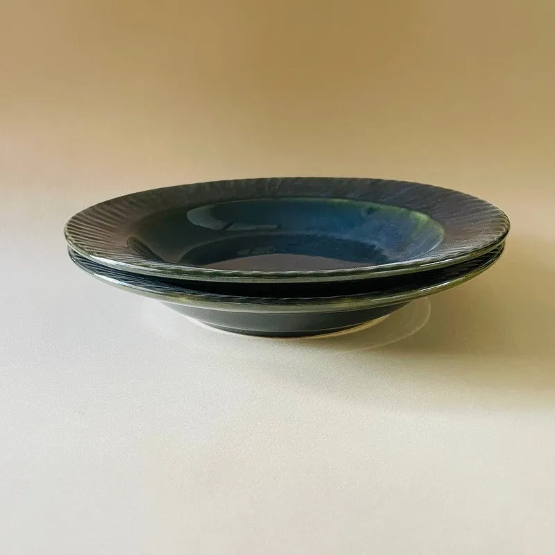 Raisel Pasta Plate - Saphire Blue media 7