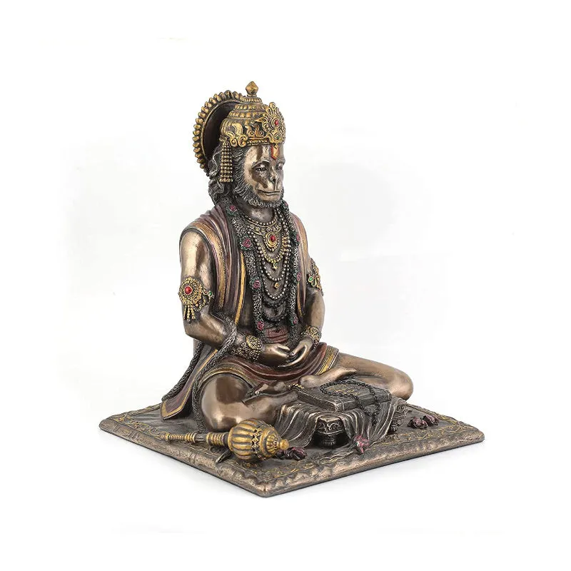 Meditating Hanuman Ji Idol media 4