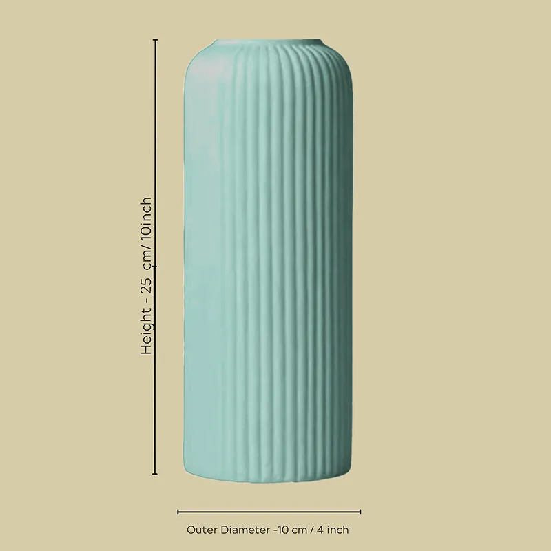 Aura Forma Ceramic Vase - Dark Green media 6