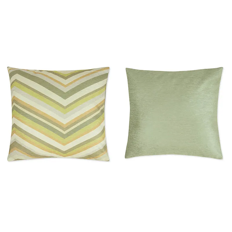 India Circus Tropical Oasis Printed Velvet Cushion Cover - Set Of Five media 6