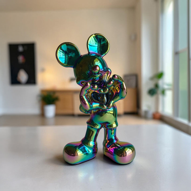 Chic Mickey Mouse Inspired Showpiece - Multicolor