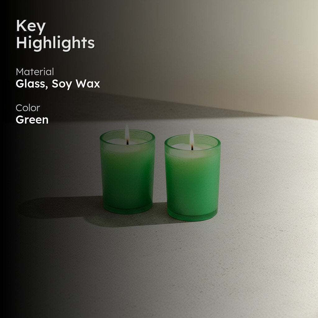Fira Soy Wax Candle - Set Of Two media 2
