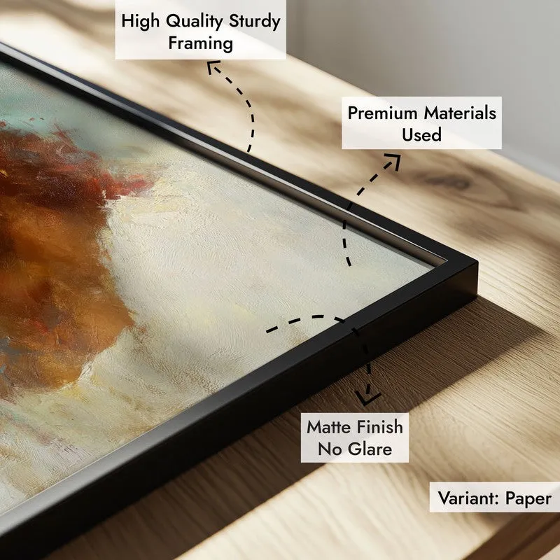 Christ the Light Archival Paper Wall Painting With Black Frame media 6