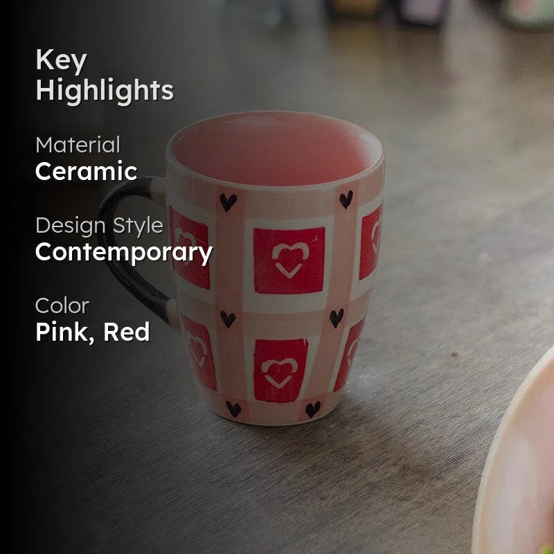 Love Ceramic Coffee Bone China Coffee Mug (340 mL) media 2
