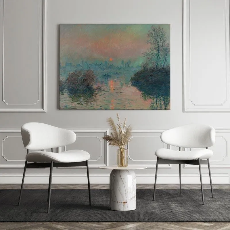 The Evening Sun Canvas Wall Painting - Gallery Wrap media 3